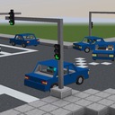 Мод Traffic Simulator для Minecraft 1.16.5