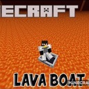 Мод LavaBoat для Minecraft 1.8, 1.7.2, 1.6.4,  ...