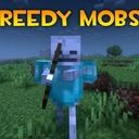 Мод Greedy Mobs для Minecraft 1.21.4, 1.21.3, 1.21.2,  ...