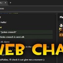 Мод Web Chat для Minecraft 1.21.1