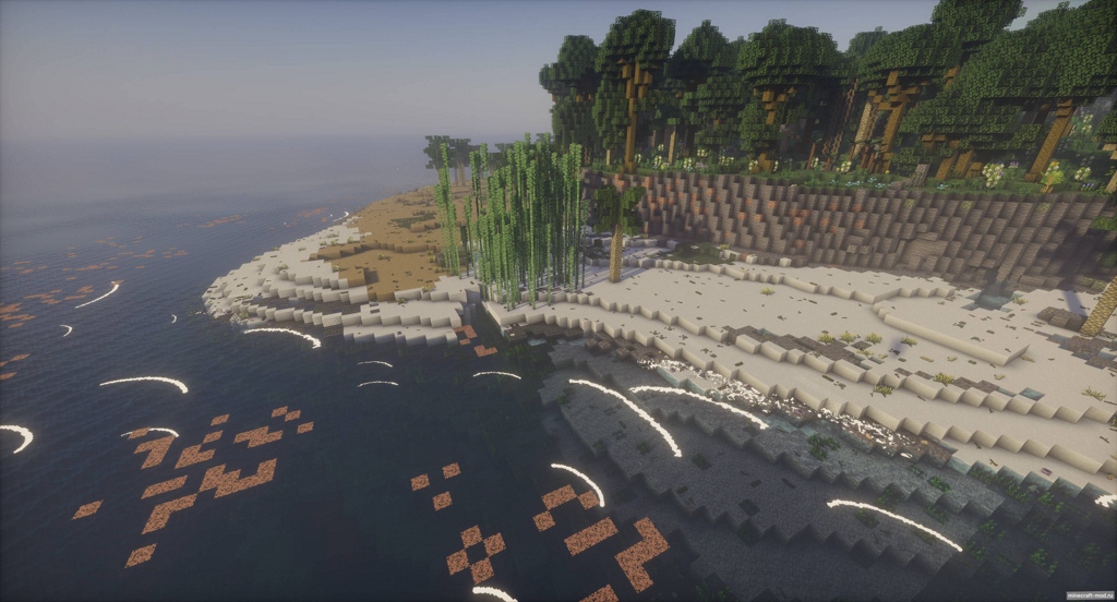 Мод Coastal Waves для Minecraft 1.21.1, 1.21, 1.20.1