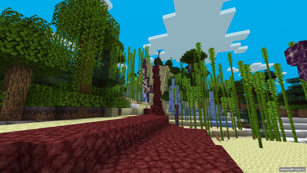 Мод World Blender для Minecraft 1.17.1, 1.17, 1.16.5,  ...