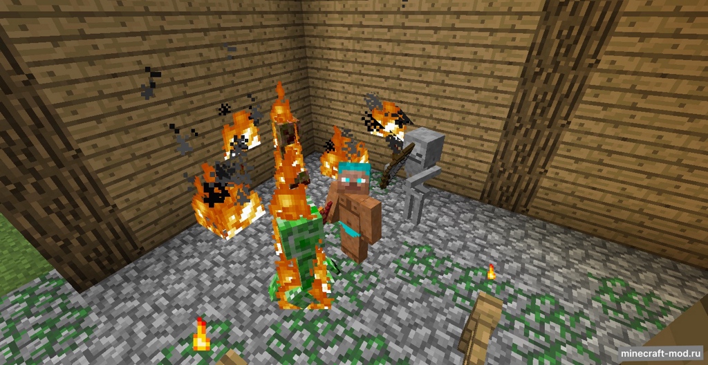 Мод Cyan Warrior Swords для Minecraft 1.20.4, 1.20.1, 1.20,  ...