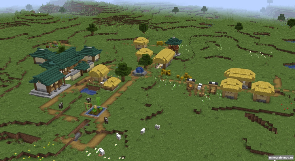 Мод Thatched для Minecraft 1.19.2, 1.18.2, 1.18.1,  ...