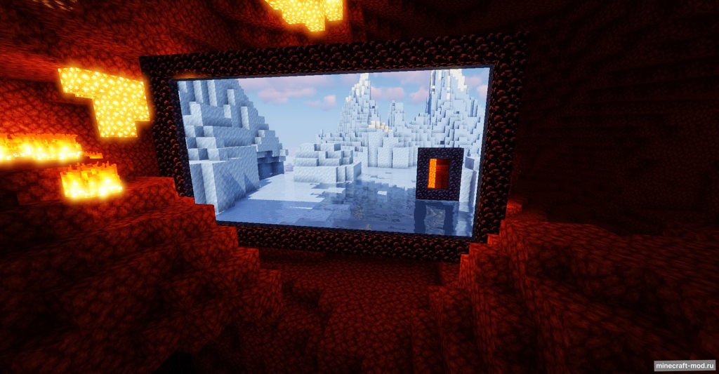 Мод Immersive Portals для Minecraft 1.21.1, 1.20.4, 1.20.2,  ...