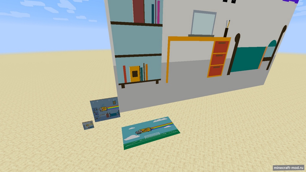Мод Modern Online Picture Frame для Minecraft 1.20.2, 1.20.1, 1.20,  ...