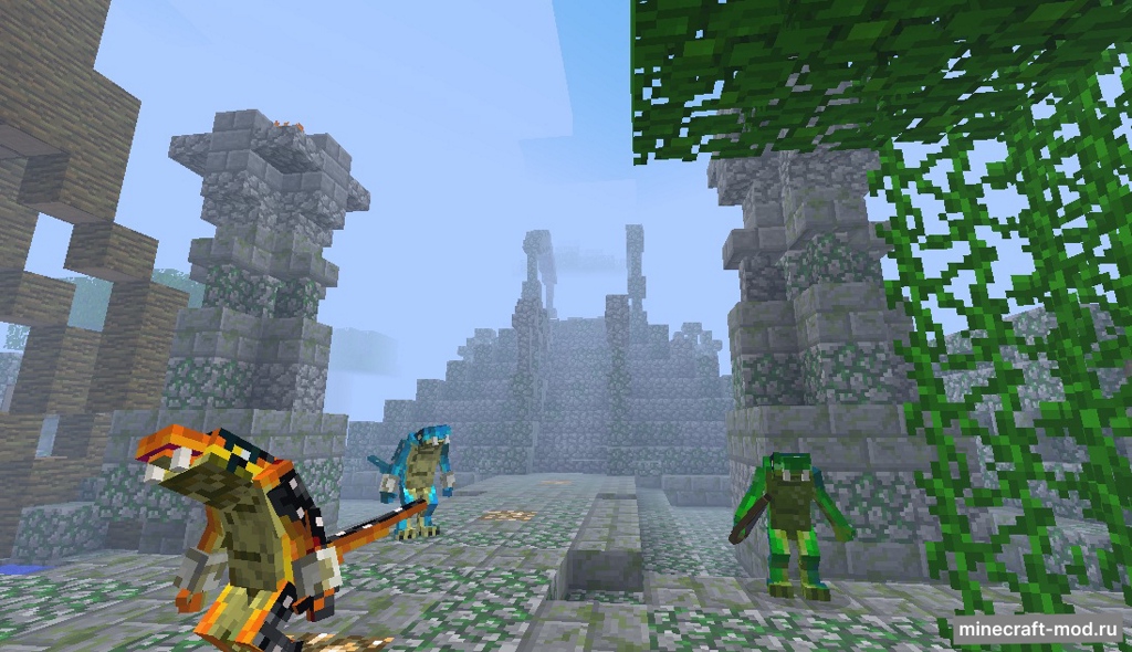 Мод Welcome to the Jungle для Minecraft 1.12.2, 1.11.2, 1.10.2,  ...