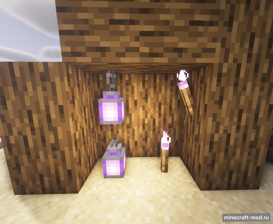 Мод Glow Bats для Minecraft 1.16.5 - 1.16.3