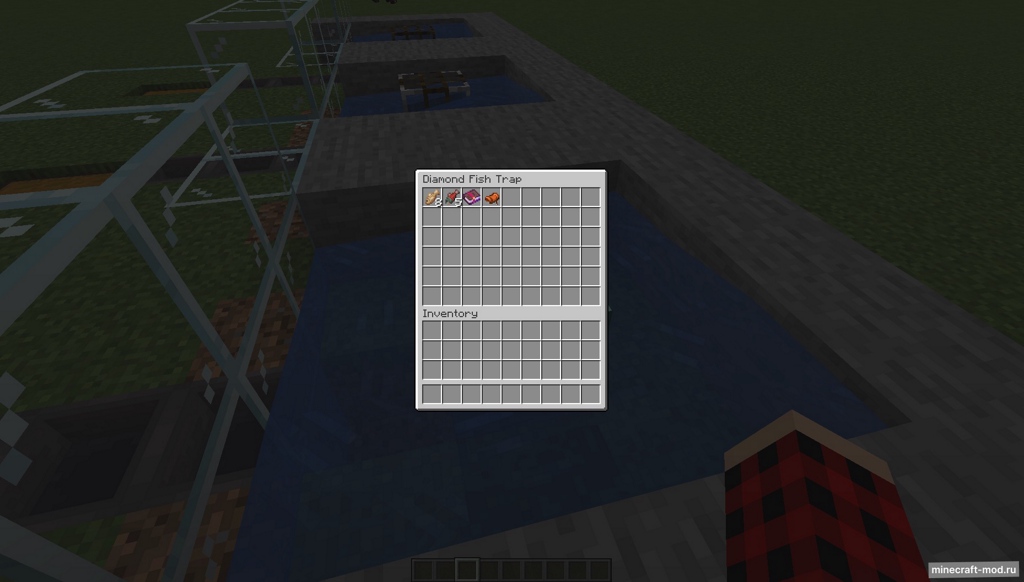 Мод Fish Traps для Minecraft 1.16.5, 1.16.4, 1.16.1,  ...