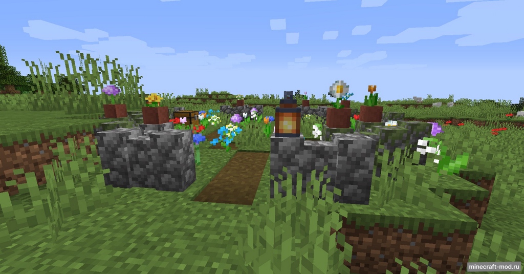 Мод Flowergardenmod для Minecraft 1.15.2, 1.12.2