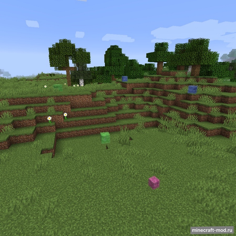 Мод Terrarian Slimes для Minecraft 1.19.2, 1.19.1, 1.19,  ...