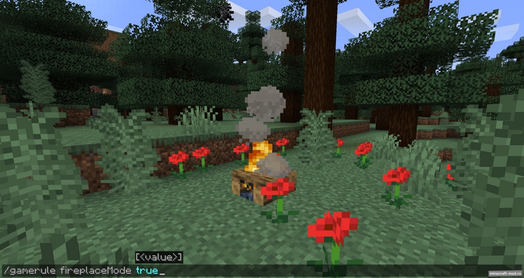 Мод Fireplace для Minecraft 1.20, 1.19.3, 1.19.2,  ...