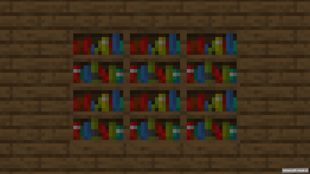 Мод Bookshelving для Minecraft 1.16.5 - 1.16.4