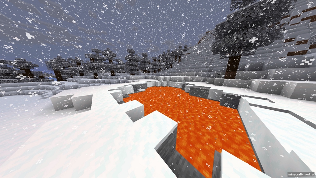 Мод Better Snowy Biomes для Minecraft 1.21.4, 1.21.3, 1.21.2,  ...