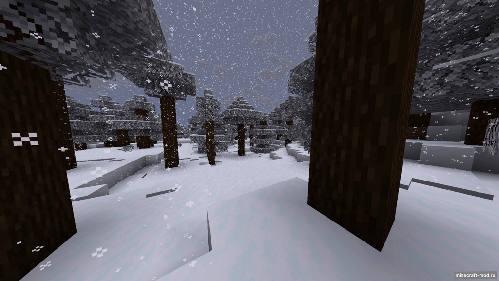 Мод Better Snowy Biomes для Minecraft 1.21.4, 1.21.3, 1.21.2,  ...