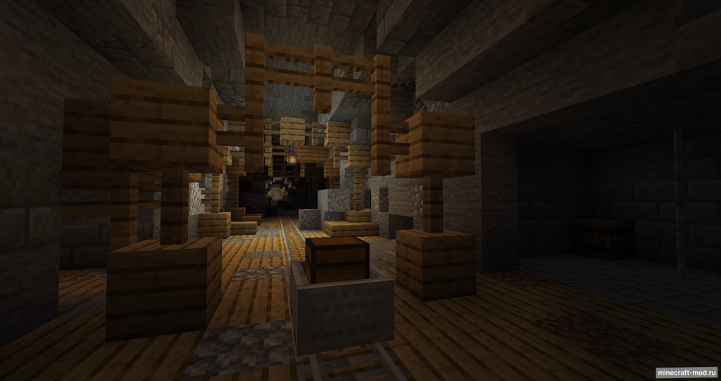 Мод YUNG's Better Mineshafts для Minecraft 1.20.4, 1.20.1, 1.20,  ...