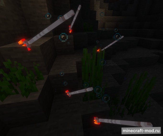 Мод Impaled для Minecraft 1.19.3, 1.19.2, 1.19.1,  ...