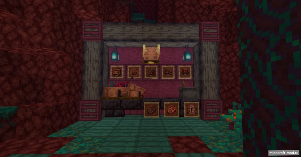 Мод Nether's Delight для Minecraft 1.20.1, 1.19.4, 1.19.3,  ...