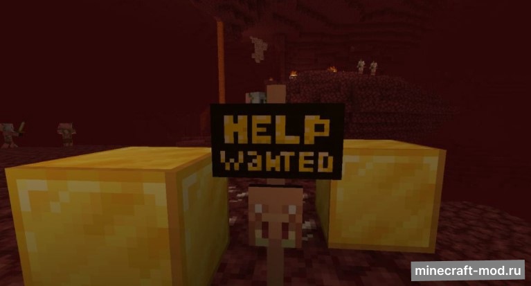 Мод Help Wanted для Minecraft 1.21, 1.20, 1.19,  ...