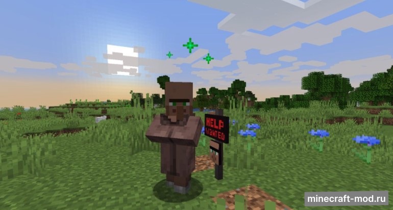 Мод Help Wanted для Minecraft 1.21, 1.20, 1.19,  ...