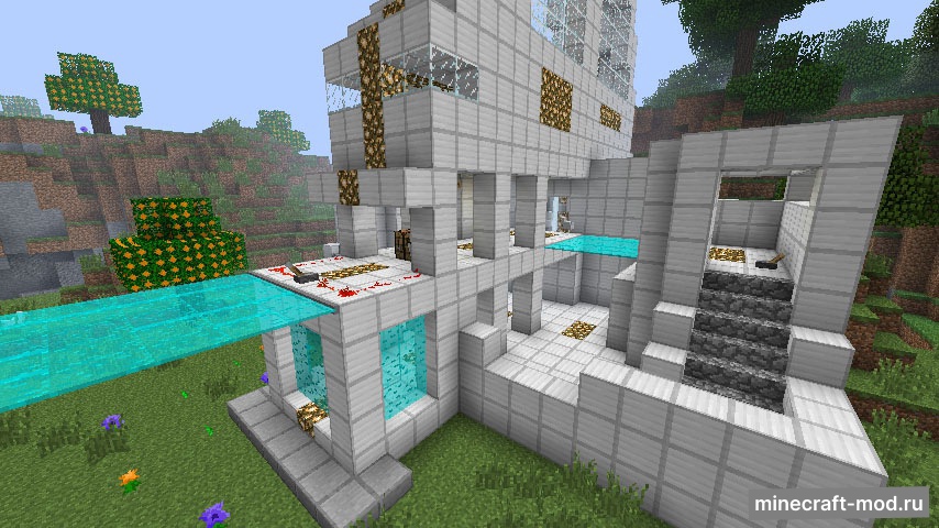 Мод Light Bridges and Doors Mod для Minecraft 1.7.10, 1.7.2, 1.6.4,  ...