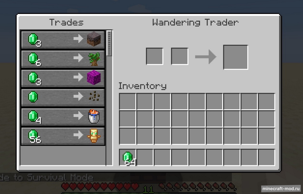 Мод Better Wandering Traders для Minecraft 1.19, 1.18.1, 1.18,  ...
