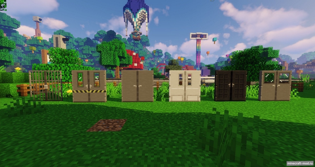 Мод Macaw's Doors для Minecraft 1.21.1, 1.21, 1.20.6,  ...