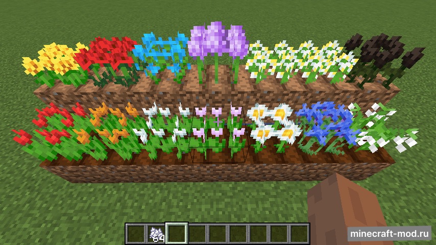 Мод Flower Seeds для Minecraft 1.20.4, 1.20.1, 1.19.2,  ...