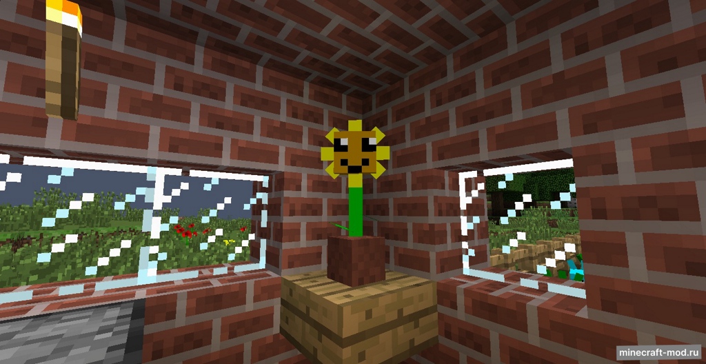 Мод Plants Vs Zombies: Minecraft Warfare для Minecraft 1.7.10 - 1.7.2