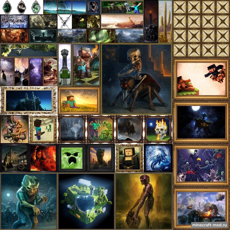 Мод Paintings ++ для Minecraft 1.20.4, 1.20.1, 1.20,  ...