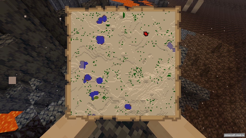 Мод Interdimensional Map Markers для Minecraft 1.20.6, 1.20.5, 1.19.4,  ...