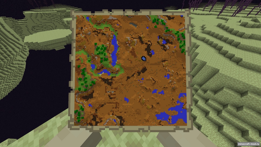 Мод Interdimensional Map Markers для Minecraft 1.20.6, 1.20.5, 1.19.4,  ...