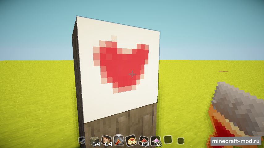 Мод Mine Painter для Minecraft 1.7.10, 1.7.2, 1.6.4,  ...