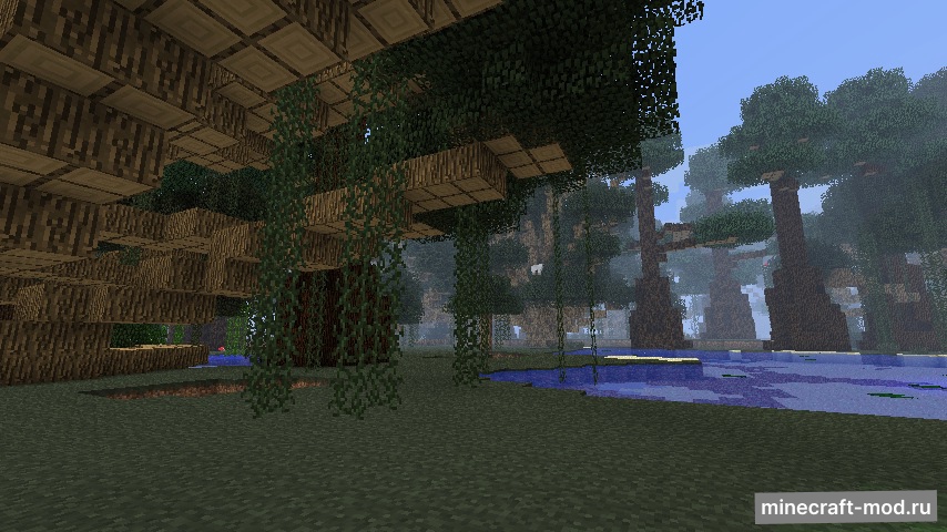 Мод BigTrees by Karob для Minecraft 1.7.10, 1.7.2, 1.6.4,  ...