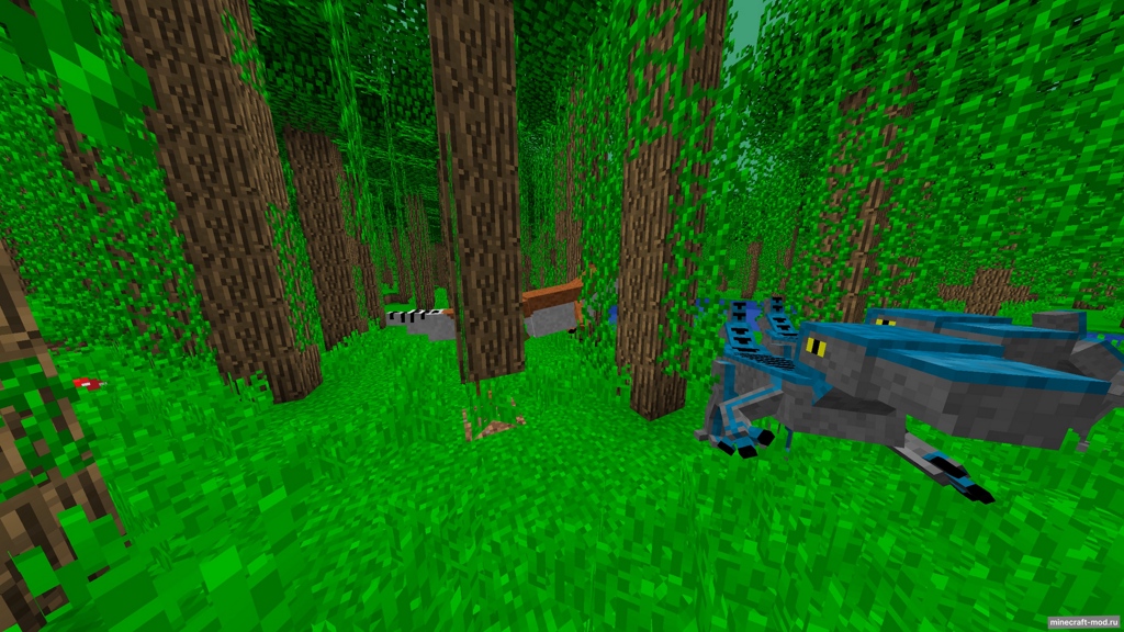 Мод Dinocraft: Extinction для Minecraft 1.19.3, 1.19, 1.18.2,  ...