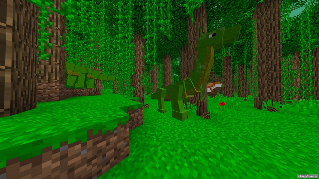 Мод Dinocraft: Extinction для Minecraft 1.19.3, 1.19, 1.18.2,  ...