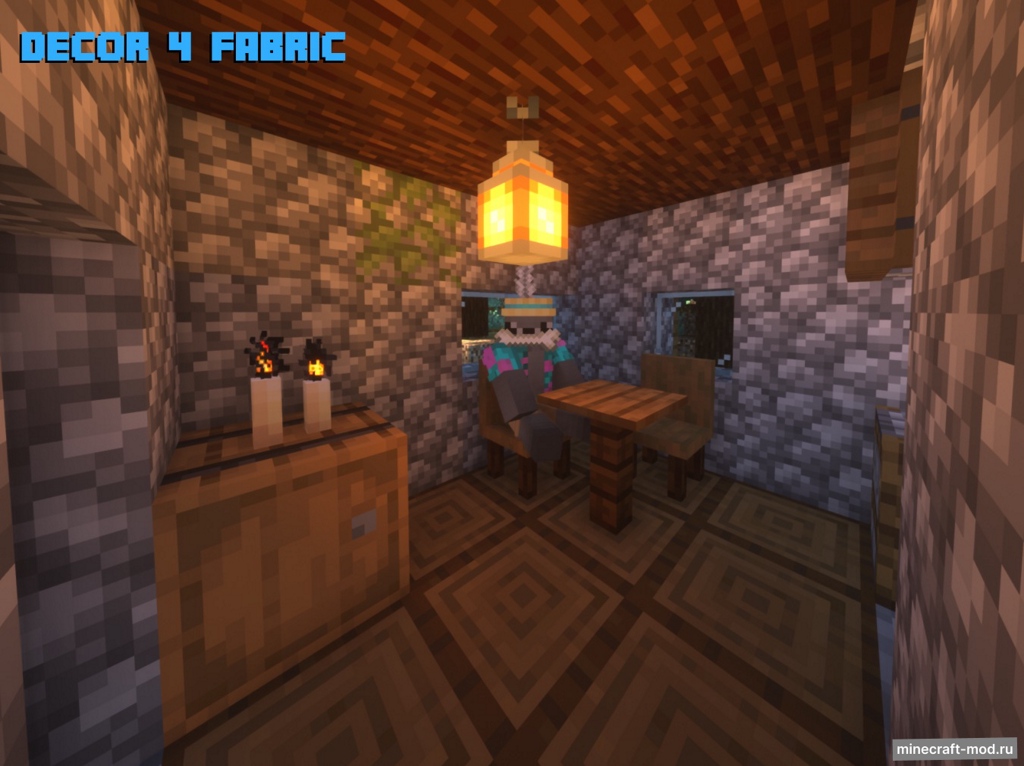 Мод Decor4 forge/fabric для Minecraft 1.19.4, 1.19.3, 1.19.2,  ...