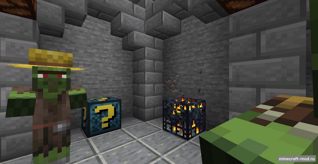 Мод Dungeons of Exile для Minecraft 1.16.5
