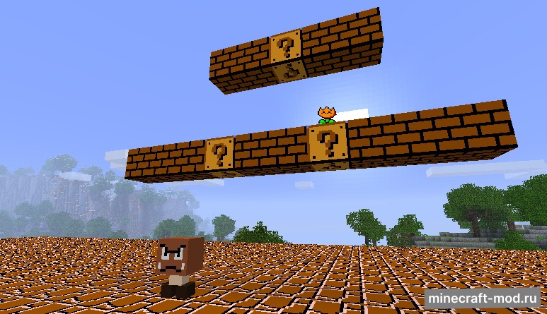 Мод Super Mario для Minecraft 1.7.10, 1.7.2, 1.6.4,  ...