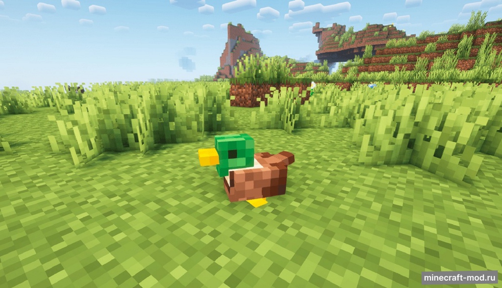 Мод Cute Companions: Ducks для Minecraft 1.21.1, 1.20.1