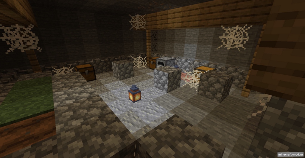 Мод More Underground Structures для Minecraft 1.20.6, 1.20.4, 1.20.1,  ...