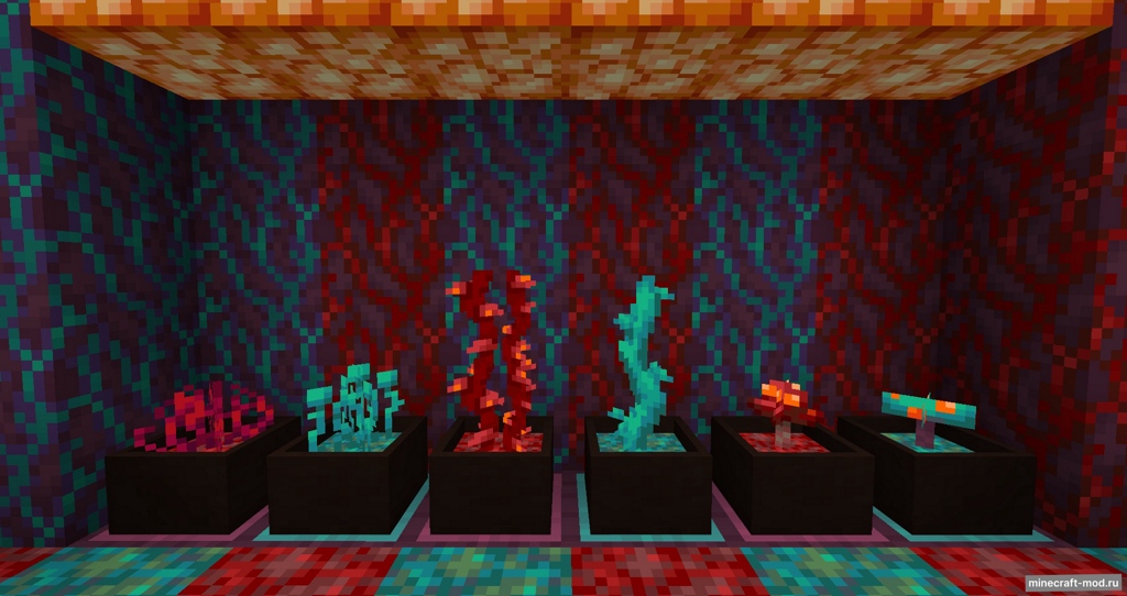 Мод Botany Pots для Minecraft 1.20.4, 1.20.3, 1.20.2,  ...