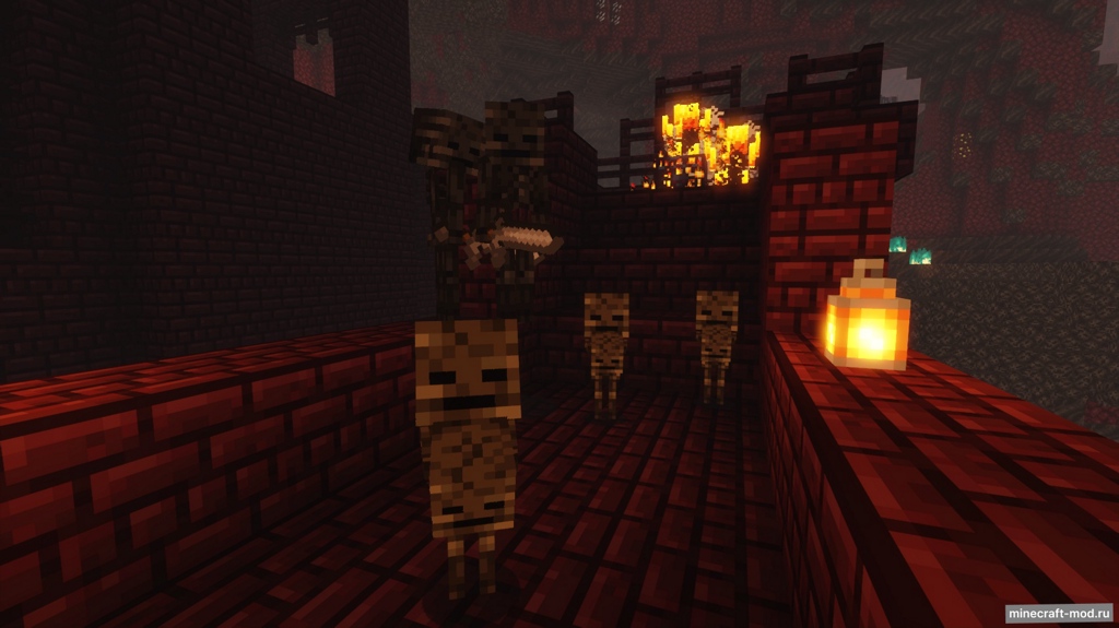 Мод Tiny Skeletons для Minecraft 1.21.1, 1.21, 1.20.4,  ...