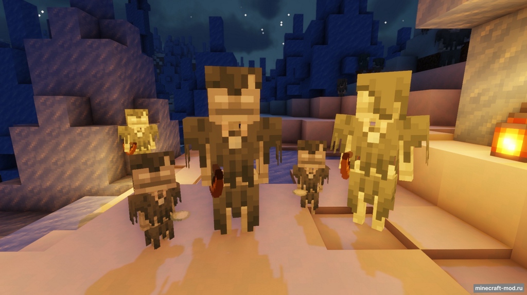 Мод Tiny Skeletons для Minecraft 1.21.1, 1.21, 1.20.4,  ...