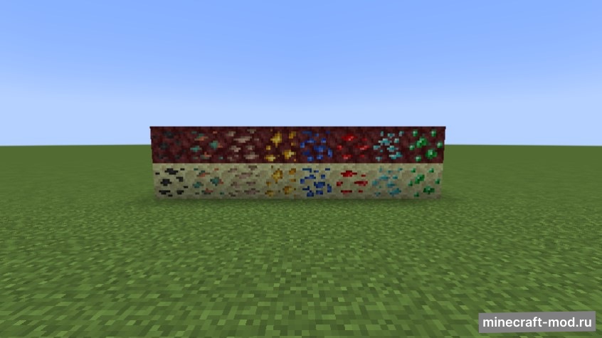 Мод Dimensional Ores (DimOre) для Minecraft 1.19.4, 1.19.3, 1.19.2,  ...