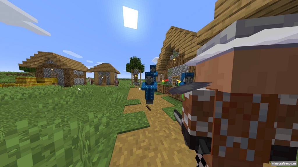 Мод Guard Villagers для Minecraft 1.21, 1.20.5, 1.20.4,  ...