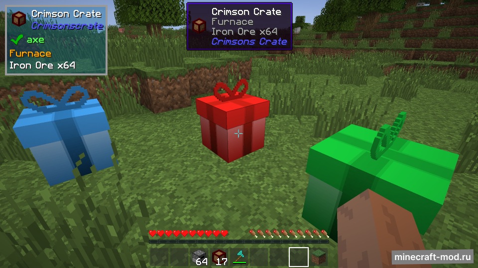 Мод Crimson's Crate для Minecraft 1.18.2, 1.18.1, 1.18,  ...