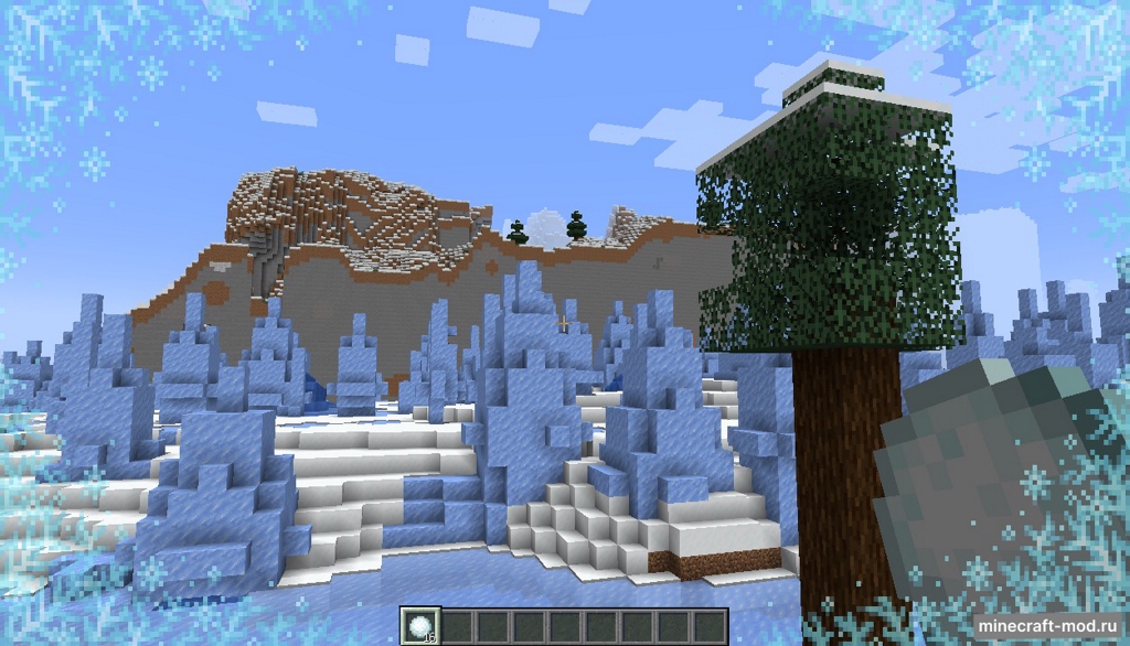 Мод Snowballs Deluxe для Minecraft 1.18.1 - 1.18