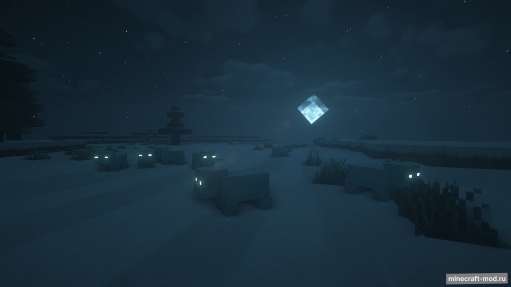 Мод Snow Pig для Minecraft 1.21.1, 1.21, 1.20.6,  ...