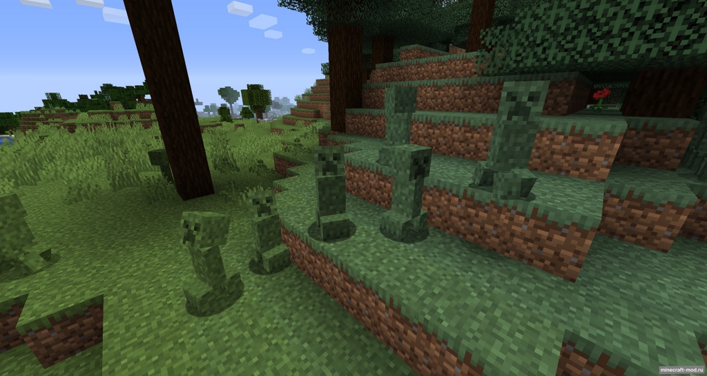 Мод Chromato Creeper для Minecraft 1.18.1, 1.18, 1.17.1,  ...